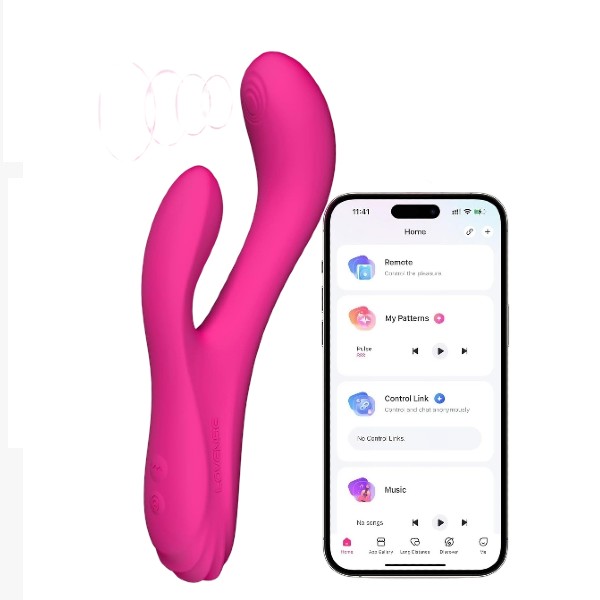 Lovense Osci 3 App Controlled Warming Rabbit Vibrator