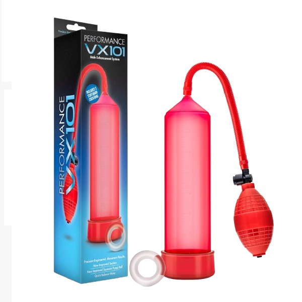 Blush Novelties Performance Vx101 - Male Enhancement Pump Red