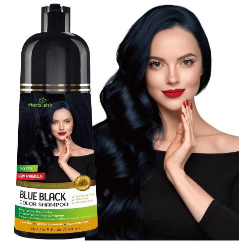 Herbishh Hair Color Shampoo - Magic Long-lasting Hair Shampoo