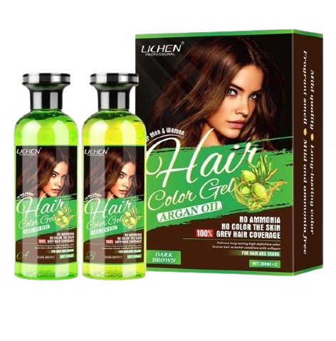 Lichen Dark Brown Hair Color Gel In Pakistan
