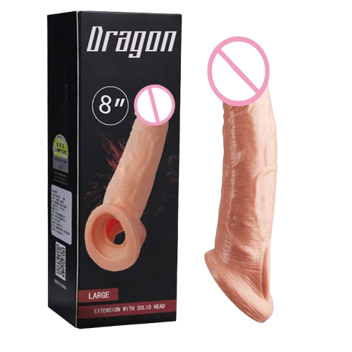 Dragon Silicone Condom 8 Inch In Pakistan
