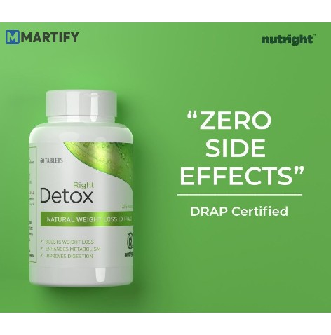 Nutright Right Detox Tablets In Pakistan