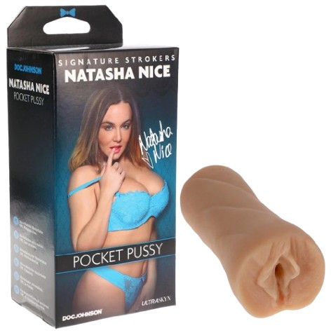 Natasha Nice Pocket Pussy Stroker Vanilla Doc Johnson In Pakistan