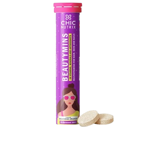 Chicnutrix Beauty Mins Effervescent Tablet - Orange Price In Pakistan