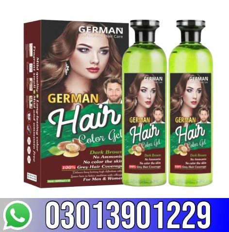 German Hair Color Gel Dark Brown