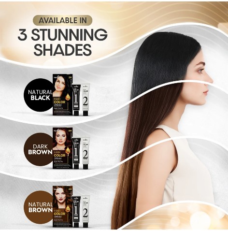 Herbishh Rapid Infusion Hair Color Cream In Pakistan