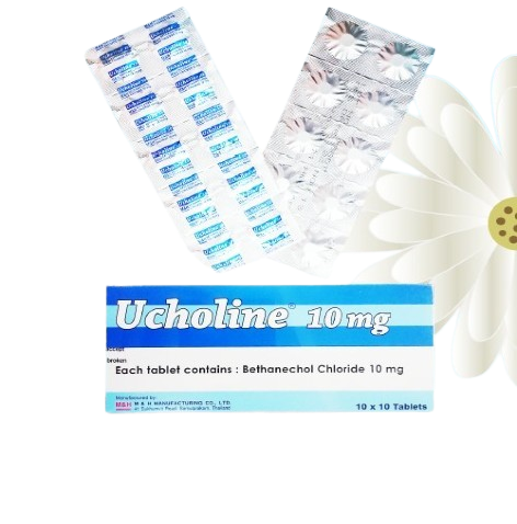 Ucholine 10mg (Bethanechol Chloride) 100 Tablets