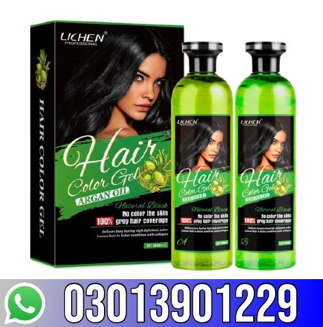 Lichen Black Hair Color Gel In Pakistan