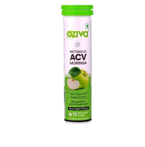 Oziva Acv Moringa | Control Cravings In Apple 15 Effervescent Tablets In Pakistan