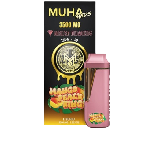 Muha Meds Melted Diamonds Disposable in Pakistan