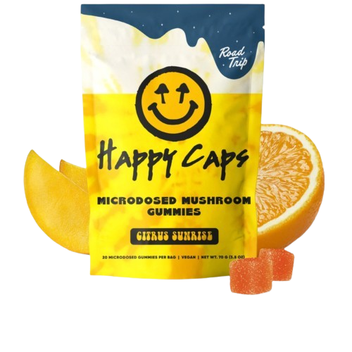 Road Trip x Happy Caps Microdosed Gummies in Pakistan