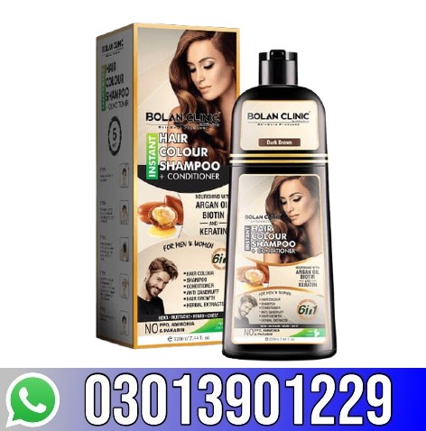 Bolan Clinic Dark Brown Hair Color Shampoo