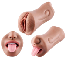 Lifelike Male Masturbator 3D Textured Realistic Pocket Pussy