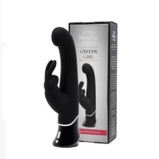 Fifty Shades Of Grey Greedy Girl G-spot Rabbit Vibrator