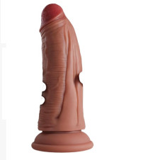 10 Inch Dual Density Silicone Big Dildos In China