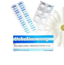 Ucholine 10mg (Bethanechol Chloride) 100 Tablets