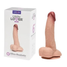 Lifelike Lover Luxe Ultra Realistic Silicone Dildo 6 Inch In Pakistan