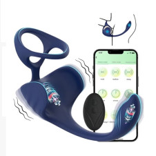 Cock Ring With Prostate Massager App
